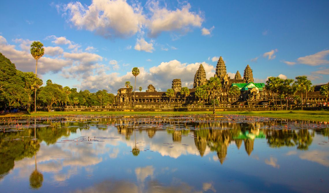 Angkor temple in Cambodia